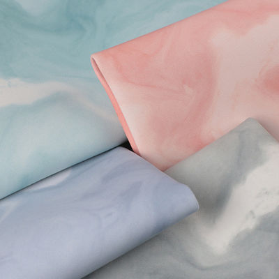 1.0mm デジタルプリント マルマー PVC フェイックス レザー ブラシド ボトム ハンドバッグ 化粧品 バッグ 使用