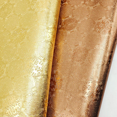 箱 包装 革 ゴールデン シリーズ 凸版 PVC 革 織物 ではない