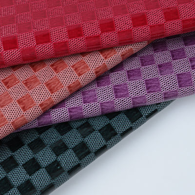 PVC 合成革 織物 チェスボード バッグ カスタム 偽革