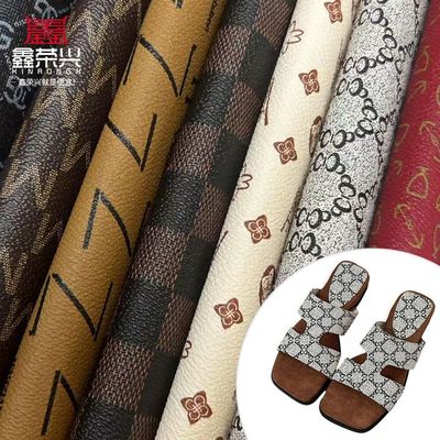 バッグ、ノート、携帯電話ケース用0.5mmプリントPVCレザー生地