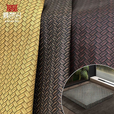 PVCビッグマット織りパターン人工合成皮革包装財布ボックス靴ノートブックフェイクレザー生地