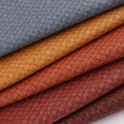 セミPUレザーテッククロス - 耐摩耗性フェイクレザー生地