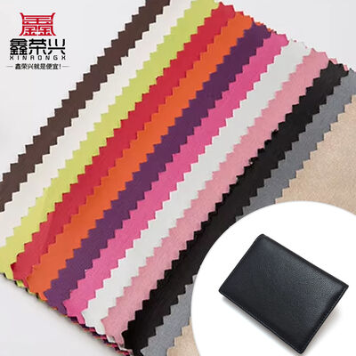 PU 0.5 Nonwoven Silk Plain Leather Wallet Box Shoes Ntoebook Photo Album Leather Fabric Synthetic Faux Leather