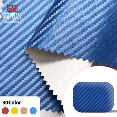 衣類、スマホケース、スリーブ、ボックス用の防水伸縮性PUカーボンファイバースエード合成皮革 - 耐久性のあるフェイクレザー工芸品、衣料品