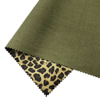 レオパード プリント 着物 PU 革 防水 0.6mm 厚さ オーダーメイド