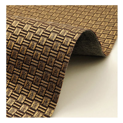 包装袋 偽革 プロジェクト PVC ニット アンティーク ブラス 織物