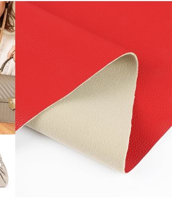 ハンドバッグ リッチー PU 偽革布 水性溶剤フリー PU革