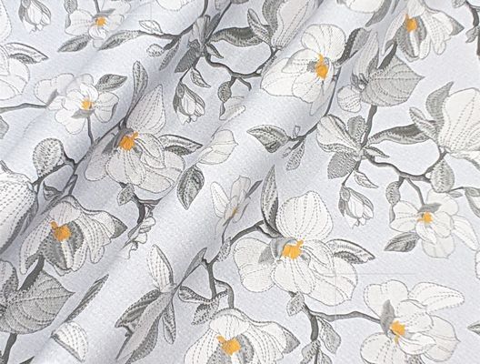 0.8mm プリント フローレア ブラッシュ ベース PVC レザー ハンドバッグ 梱包ボックス 電話ケース 装飾用