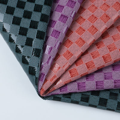 PVC 合成革 織物 チェスボード バッグ カスタム 偽革