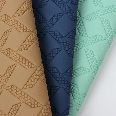 カスタム カー 床マット 革 織り パターン PVC 革 素材 防腐菌