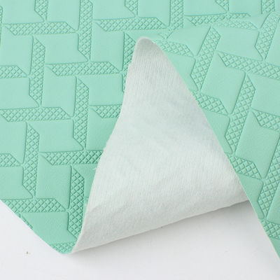 カスタム カー 床マット 革 織り パターン PVC 革 素材 防腐菌