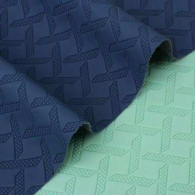 カスタム カー 床マット 革 織り パターン PVC 革 素材 防腐菌