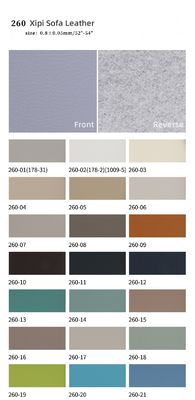 0.8mm 厚さ 細粒度 ブラシ 布付き PVC レザー 家具 テープ 楽器