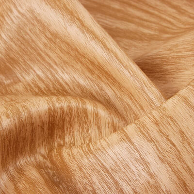 プリントされた木の穀物 PVC偽造 人工革 織物 自動車装飾材料