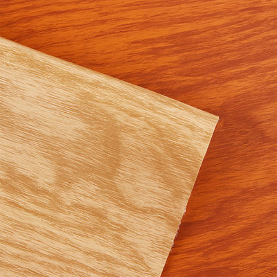 プリントされた木の穀物 PVC偽造 人工革 織物 自動車装飾材料