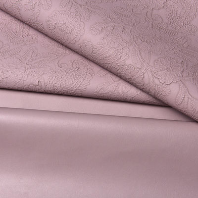 3D レトロ フローラル エムボスド PVC レザー ハンドバッグ 梱包 箱 装飾 布 プレスマット 偽革