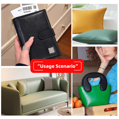 超伸縮性のあるPVC合成革 純粒の汚れに耐える