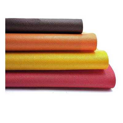 PVCクロスグレーン 人工合成革 財布 包装ケース 靴 ノートブック 革布