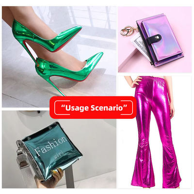 メタルフィルム PU R61 羊穀物 合成革 服 財布 箱 靴 バッグ ノートブック 偽造革 布