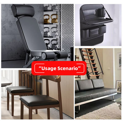 ホットセールPVC各種ライチグレインパターン人工合成皮革格安価格椅子ソファ靴車のフットマットフェイクレザー