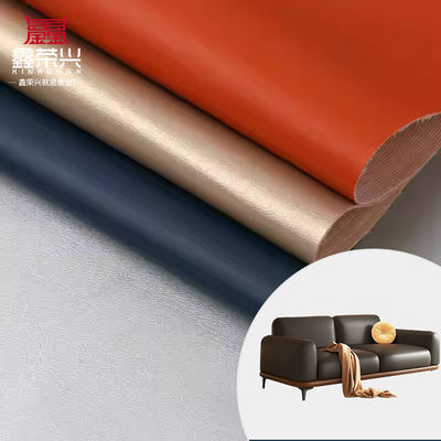 PVC DE7 ナパ・グレーン 人工革 家具 54 インチ幅