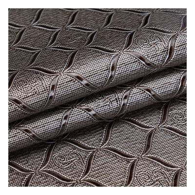 スポット・ホールセールPvc 明るい幾何学パターン 人工革 包装 財布 ボックス ノートブック 偽革布