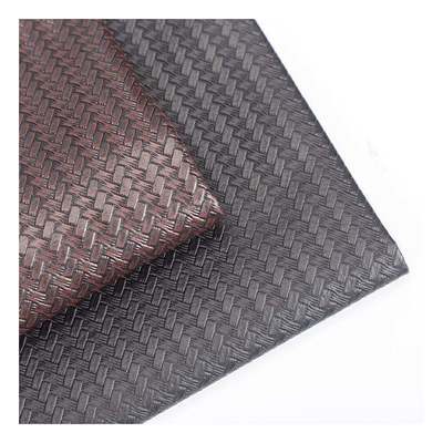 スポットPVC斜め織り模様ハンドバッグ室内装飾包装財布箱靴ノートフェイクレザー生地