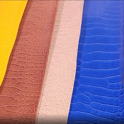 Pvc クロコディールグレーン 人工合成革 財布 ボックス 靴 Ntoebook 偽革布