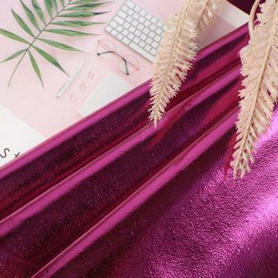 メタルフィルム PU R61 羊穀物 合成革 服 財布 箱 靴 バッグ ノートブック 偽造革 布