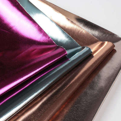 メタルフィルム PU R61 羊穀物 合成革 服 財布 箱 靴 バッグ ノートブック 偽造革 布