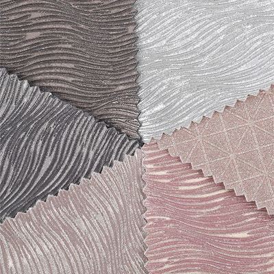 弾性PUエンボス加工スパークリーシャイニーグリッターファブリック合成皮革、靴バッグ弓工芸品帽子フェイクレザーファブリック