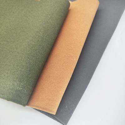 ECO イミテーション スウェード マイクロファイバー PU コーナー 靴用の合成革 バッグ ベルト ミッテン 偽革布