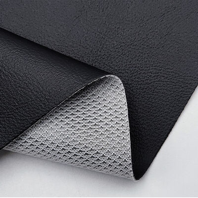 ホットセールPVCナパグレインパターン人工合成皮革格安価格椅子ソファ靴車のフットマットフェイクレザー