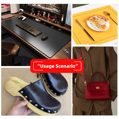 PVCラムグレインダブルフェイス合成人工皮革 伸縮性 防水素材 バッグ テーブルマット ベルト 装飾用 フェイク