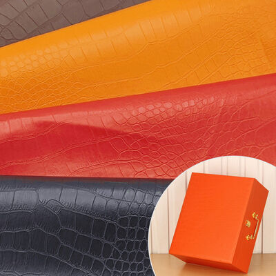 PVCクロコダイルグレイン合成皮革ウォレットケースシューズノートブックレザーファブリック
