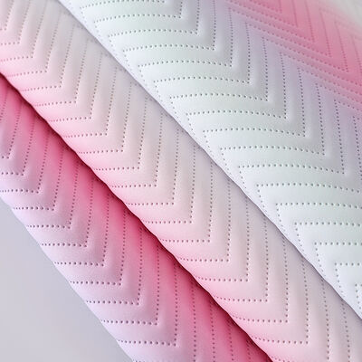 ソファ用装飾バッグ、梱包箱用PU合成人工皮革、ビニール人工皮革生地