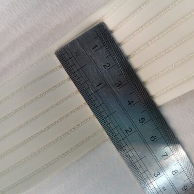 PVC Striped Grain Synthetic Artificial Leather Embossed Faux Leather Materials for Furniture for Sofa Seats Household Supplies