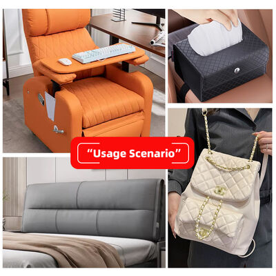 PVC 3mm スポンジ加工 エンボス調 フェイク/合成皮革 傷防止 防水 ソフト 家具カバー ソファ マッサージチェア カーシート用