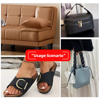 ソファ、椅子、シートベルト用の通気性のある大きなライチ柄合成皮革