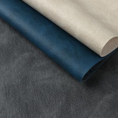 クレイジー・ホース・グレーン PVC プリント 合成革 装飾用 ノートブック テーブルマット 電話 シェル 偽造革 布 袋 裏付け