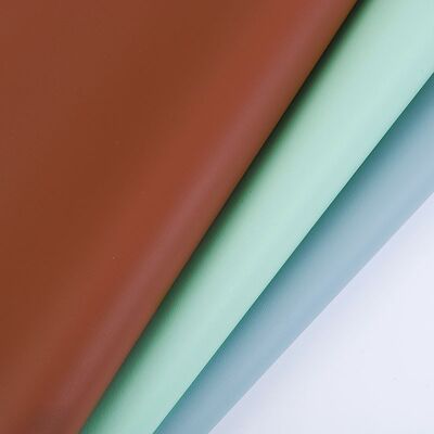 Semi PU 1.3mm Grind Arenaceous Grain Synthetic Leather Wallet Case Shoes Notebook Table Mat Leather Fabric