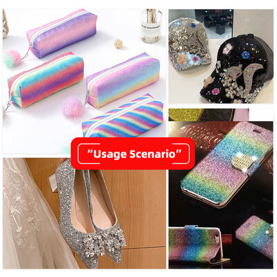 PU グリッターファブリック 耐久性 偽革 防水 ストレッチ ウォルフェリング カーシート 屋外用 靴 バッグ 手芸 帽子 椅子 手袋