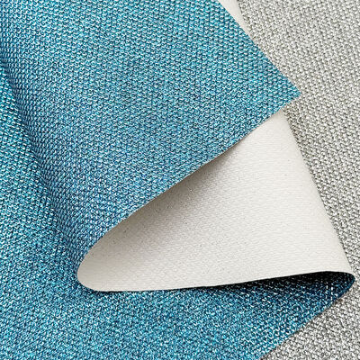 Lightning Coarse Glitter PVC Synthetic Leather Shoe Lining for Jewelry Craft Luggage Bag Packaging Faux Leather Material Sofa