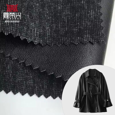 128 エラスティック エムボス 羊皮 穀物 合成革 偽革 服用 服装 スカート バッグ 洗濯用 PU