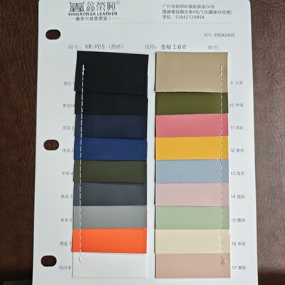 マットレザーフィルム 幅広いパッケージ 複数の産業用途のためのPVCPUおよび半PUタイプで利用可能な革製品