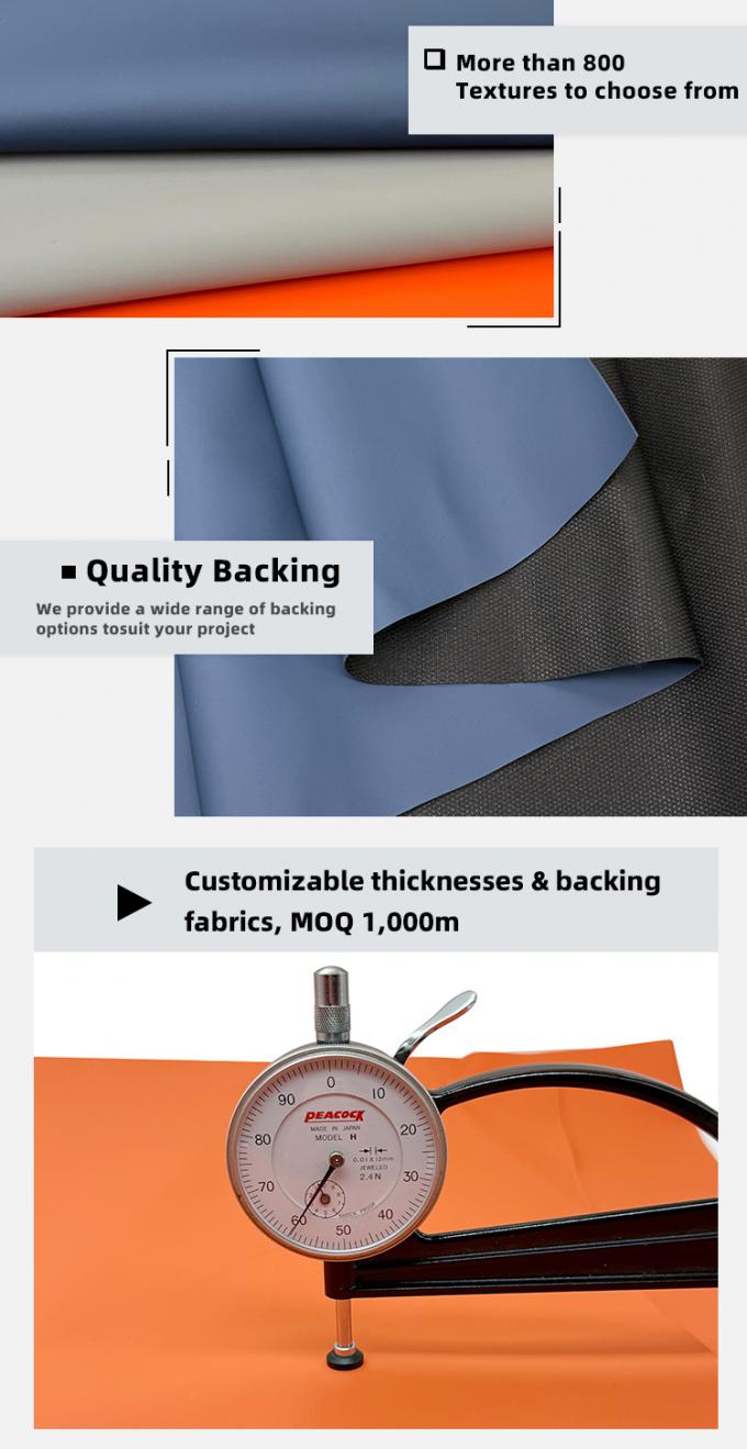 160cm PVC合成フェイクレザー素材 スムースマット加工 エンボス加工 ストレッチ ソファ 靴 カーシート 椅子張り 5