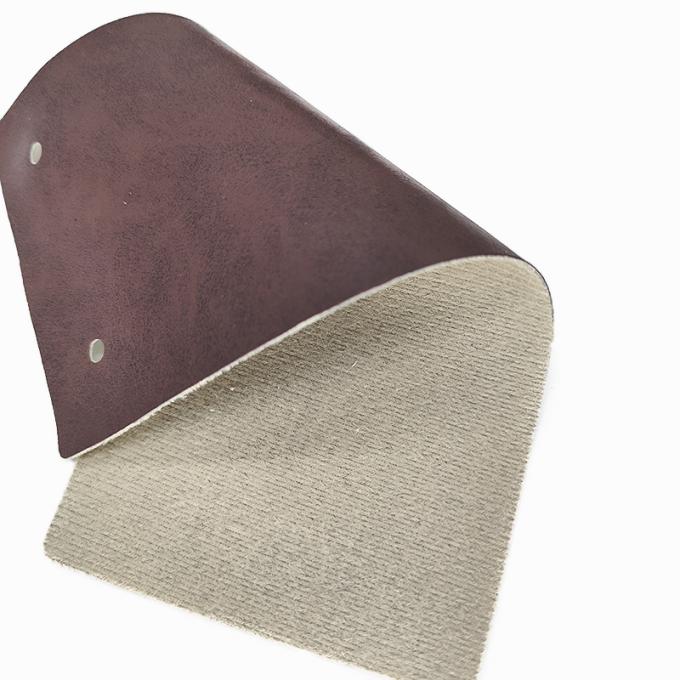 PVC クレイジーホースオイルワックス ブラウン 椅子用 人工革 ソファー バッグ 車用 シートベルト 偽革布 9