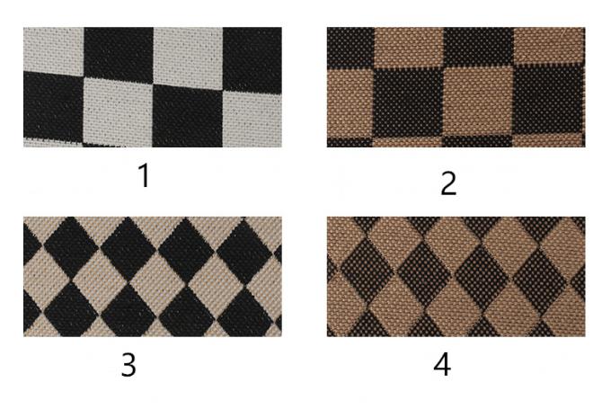 1.0mm 厚のリネン格子縞フラックス生地 防水ストレッチ植毛アウトドア ソファバッグ カーシートベルト フェイクレザー織り裏地 11