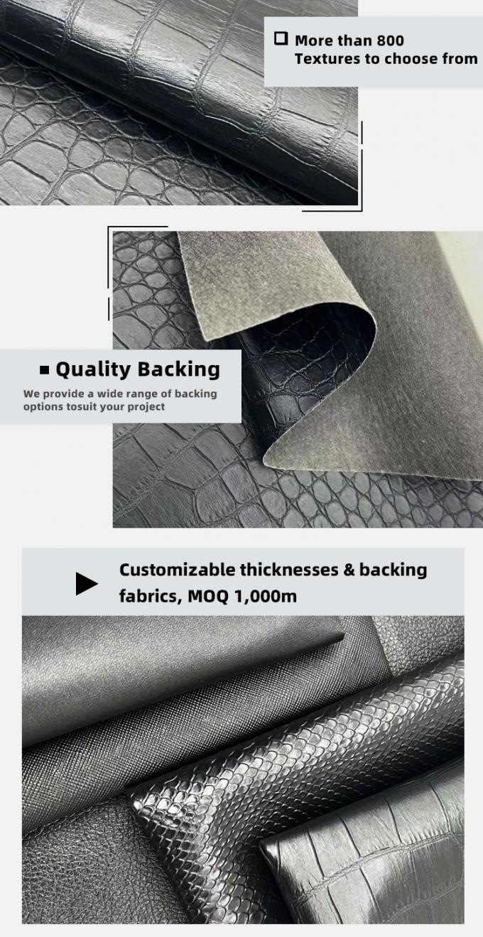 卸売Pvc偽革財布 ボックス 靴 ノートブック リッチ 動物織り十字パターン 人工合成革布 5