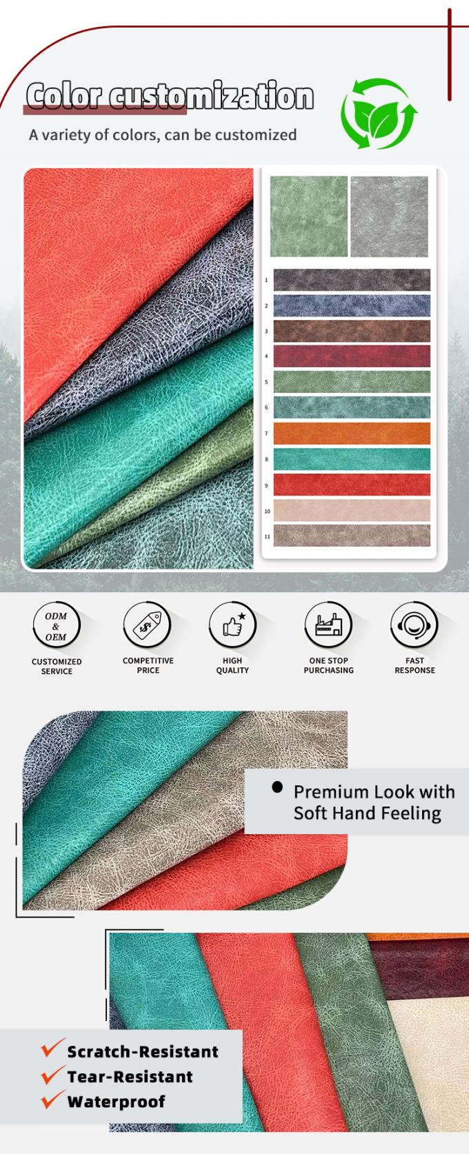 PVC 印刷 合成革 織物 オイル 爆発 パターン ノートブック / テーブルマット / 電話 シェル 梱包 箱 工芸品 バッグ 4